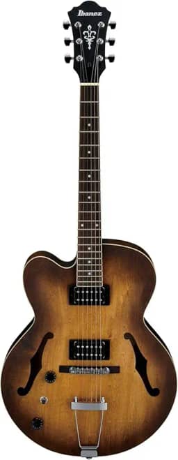 Guitarra Semi Acústica Ibanez AF 55L TF Canhoto
