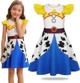 Fantasia de princesa para meninas, fantasias de Halloween, roupas de cosplay, roupas infantis de Natal e aniversário