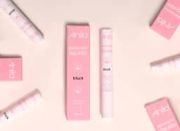 Delineador Líquido Preto Anita - Longa Duração, Secagem Rápida e Traço Intenso Para Olhos Gatinho - Maquiagem Cosméticos 2,5ml