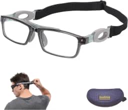 Óculos de segurança óculos de basquete raquetebol óculos esportivos óculos de proteção lentes substituíveis