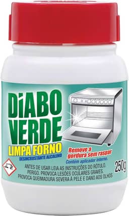 Limpa forno DIABO VERDE tradicional 250g