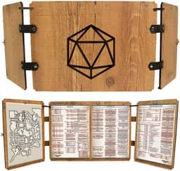 Escudo do mestre para RPG – Dungeon Master's screen - RPG (D20)