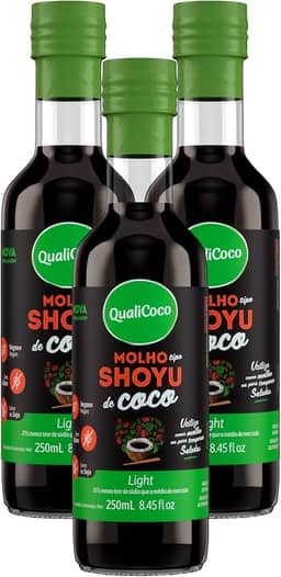 Kit Com 03 - Shoyu de Coco 250mL Qualicoco
