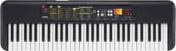 Yamaha PSR-F52 - Teclado digital portátil e compacto com 61 teclas, 144 vozes de instrumentos e 158 estilos de acompanhamento, preto