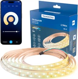 Tramontina Smart Fita LED ​Inteligente Multitemperaturas luz amarela e branca 5 Metros​ Bivolt - Compatível com Alexa​ e Google Home - Wi-Fi