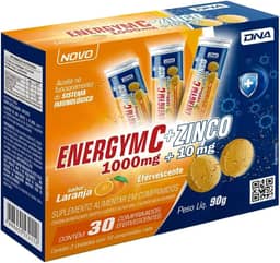Energym C Zinco 30 Comprimidos efervecentes - Dna Suplementos