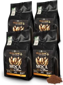 Café Especial Moido 1kg Torra Média - Microlote Moca Região Vulcânica