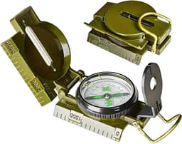 Bússola para trilhas, mochilões, acampamento, bússola de navegação para caminhada, mochila e acampamento – ferramenta confiável de exploração ao ar livre, garantindo uma viagem segura para caminhadas