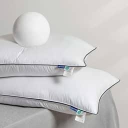 MIULEE Conjunto de 2 almofadas de cama king size alternativas de plumas de ganso para dormir, almofadas decorativas para dormindo nas costas, estômago ou laterais 50 x 91 cm