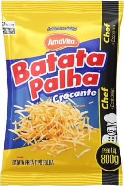 BATATA PALHA 800G AMAVITA