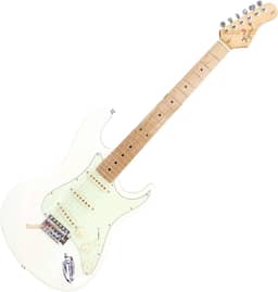 GUITARRA STRATOCASTER TG-530 WOODSTOCK OLYMPIC WHITE