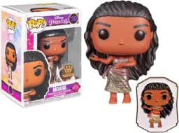 POP! Coleção Ultimate Princess – Boneco Pop de vinil da Moana – Exclusivo da loja