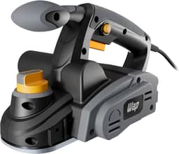 WAP Plaina Elétrica WF PE01 com Empunhadura Auxiliar Emborrachada, 2 Lâminas por Eixo, Ajuste de Profundidade, 760W 220V