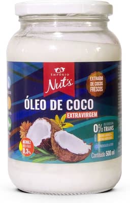 Óleo de Coco Extravirgem 500ml - Empório Nut's