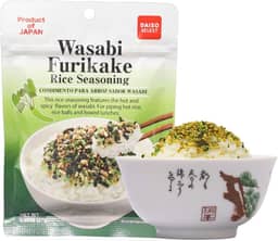 Condimento para Arroz Sabor Wasabi Furikake 27g – Tempero Japonês para Arroz, Onigiri e Marmitas
