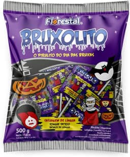 Pirulito Bruxolito Tatuagem - 500g