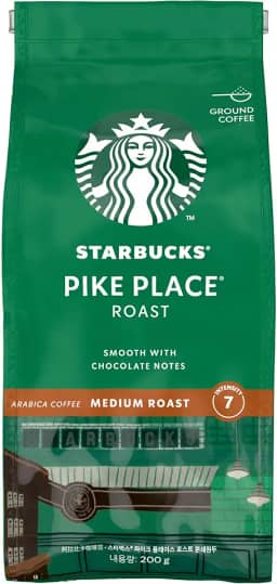 Café Torrado e Moído Starbucks Pike Place Roast 250G