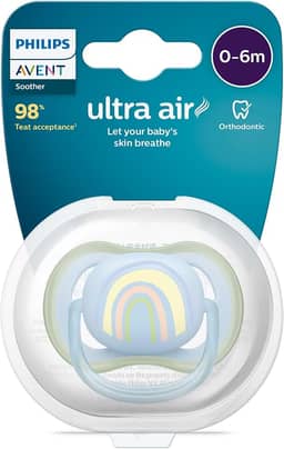 Chupeta Ultra Air 0-6 Meses Philips Avent Individual Azul