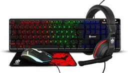 COMBO GAMER STARTER (TECLADO+MOUSE+FONE+MOUSEPAD) - EG54 - EVOLUT