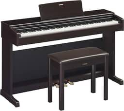 Piano Digital Arius YDP 145 R Marrom 88 Teclas Yamaha