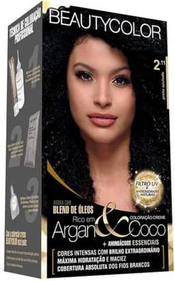 Coloração Kit BEAUTYCOLOR - 2.11 Preto Azulado