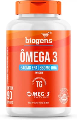 Ômega 3 TG, 540MG EPA | 360MG DHA, MEG-3®, Bigens (90 caps)