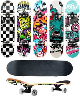 Skate Semi Profissional Completo Montado Modelos 7.5