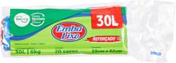 Embalixo Saco Lixo Wecycle Reforçado Azul 30 Litros
