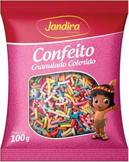 CHOCOLATE GRANULADO COLORIDO JANDIRA