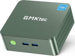 GMKtec Mini PC N150 (Atualizado N100) Windows 11 Pro Pré-Instalado, 16 Gb De Ram Ddr4, 512 Gb De Ssd Pcie M.2, Computador De Mesa 4K Dual Hdmi/Usb3.2/Wifi 6/Bt5.2/2.5Gbe Rj45 Para E