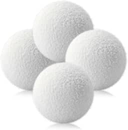 Pacote com 4 bolas absorventes de escória para banheira de hidromassagem de spas, bola absorvente de espuma de hidromassagem de 7,6 cm, absorvente de óleo de esponja de piscina reutilizável