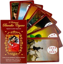 Baralho Cigano Lenormand 36 Cartas Plastificadas + Presente