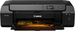Canon PIXMA PRO-200S Impressora fotográfica profissional de jato de tinta sem fio de 33 cm com monitor LCD colorido de 7,6 cm, tinta à base de tinta de 8 cores, preta