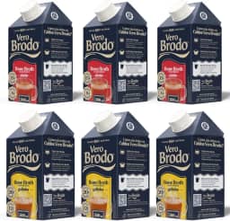 Combo 3 Un Caldo Bone Broth Bovino e 3 un Caldo Galinha Vero Brodo 500ml cada