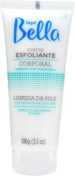 Creme Esfoliante Corporal Alecrim, Depil Bella, 100G