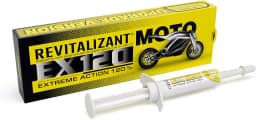 Condicionador revitalizante XADO EX120 para equipamento de motocicleta e motor pequeno (pacote de boleras, seringa 8 ml) - Fluido protetor - Reconstrua e restaure suas peças de metal do motor de usar