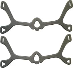 2 peças Cpap máscara de nariz Wisp armação de tecido compatível com máscara nasal Wisp - moldura de tecido para Philips Respironics Wisp, moldura para tecido wisp cpap