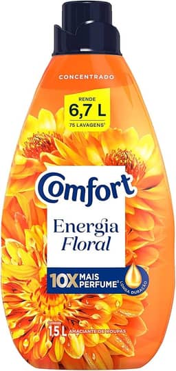 Comfort Amaciante Concentrado Energia Floral 1,5L