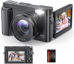 Camera Fotografica, Zoom de 16x Camera Digital, Sensor de Imagem Cmos Cybershot, 8 Megapixel Camera Fotografica Digital, Camera Cybershot, Cyber Shot, Maquina Fotografica, Camera 4k