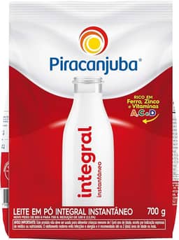 Leite em Pó Integral Instantâneo Piracanjuba Pouch 700g