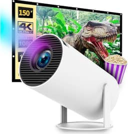 Projetor Portátil 4k Android Full Hd Smart Wifi Cinema Tv Portatil - Original