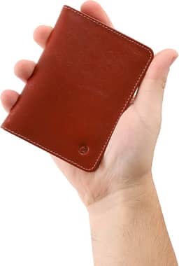 Carteira Masculina Couro Legítimo Proteção RFID RG CNH Cartões Notas Couro50 620