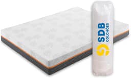 Colchão Casal De Molas Ensacadas 138x188x20cm D33 SDB Colchões (Laranja)