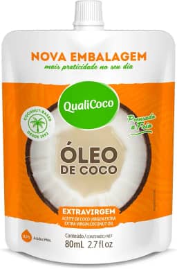Qualicoco Sache Oleo Coco Extravirgem 80Ml