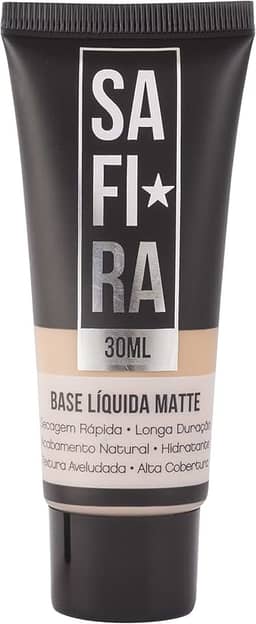 Safira Base Líquida Matte Linha Basic N 05 Media Escura Bs68136