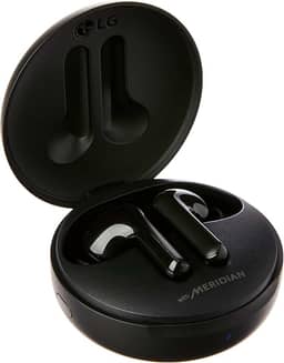 LG TONE Free FN6 - UVnano mata 99,9% das bactérias na malha do alto-falante Fones de ouvido Bluetooth sem fio com som Meridian, Microfone duplo, compatível com iPhone e Android, carregamento rápido.