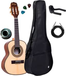 Cavaco Rozini Rc15 Eletroacústico + Capa, Cabo E Sh85