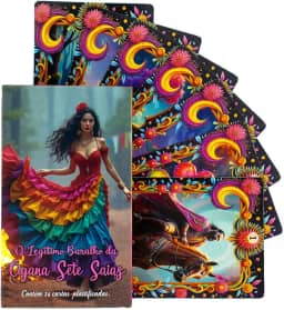 O Legitimo Baralho da Cigana Sete Saias 36 Cartas Manual