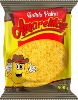 Batata Palha 500g Crocante e Sequinha