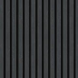 Papel De Parede Adesivo Madeira Ripado Preto Rolo 2,5m